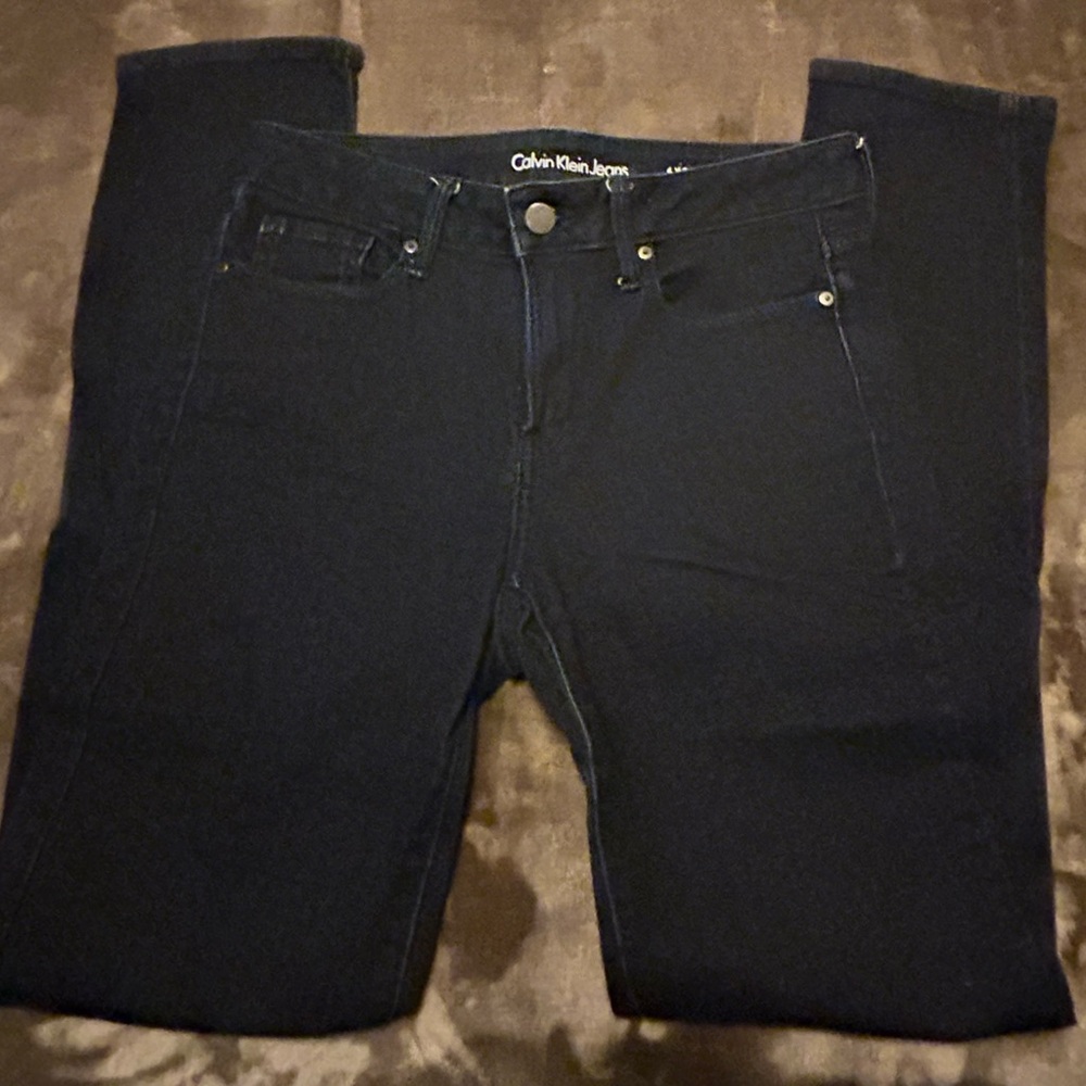 Calvin Klein Jeans Women's Dark Denim Skinny Jeans